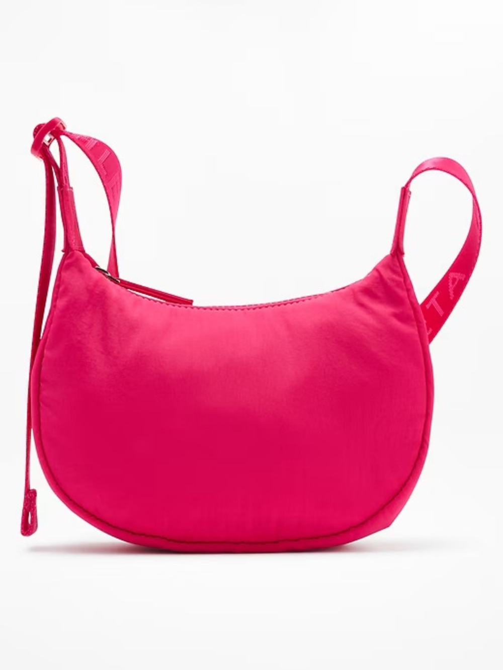 Athleta All About Mini Crescent Bag in Dahlia NWT